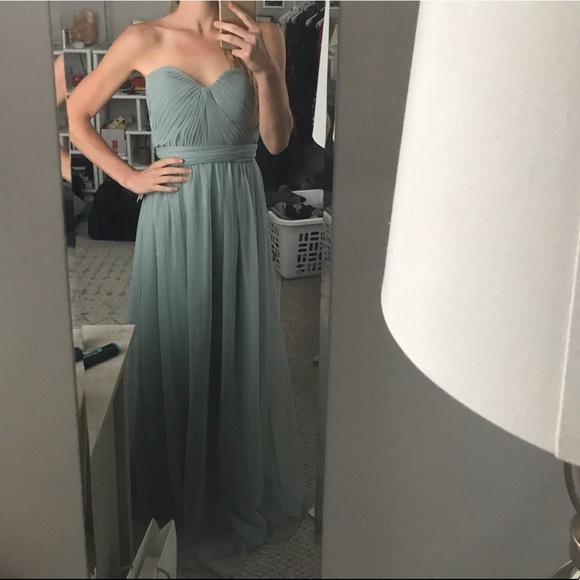 Versatile, floor length bridesmaid dress - Picture 2 of 3